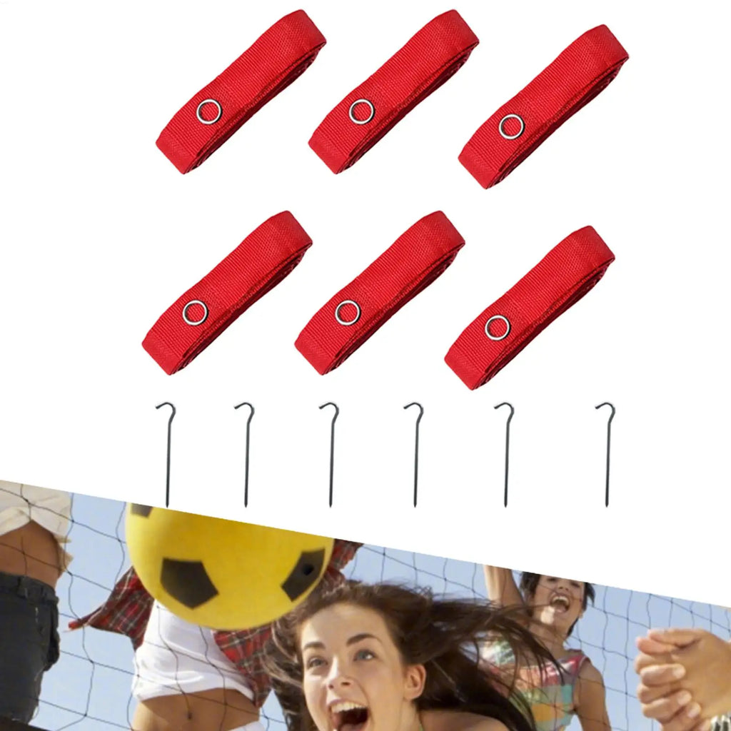 Sand Volleyball Boundary Cords All-weather Court Highly Visible