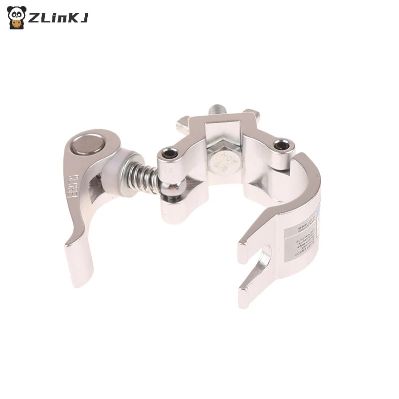 ▶1Pcs Metal Quick Release Single Ring Buckle Clamp Quick Release Clamp Aluminum Tube Pipe Quick Release Clamp Stage Accessories Zpaxo