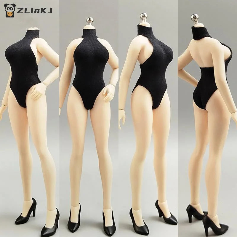 1 6 Scale Neck Swimsuit Outfit Female Soldier Action Figure Body Mini Zpaxo