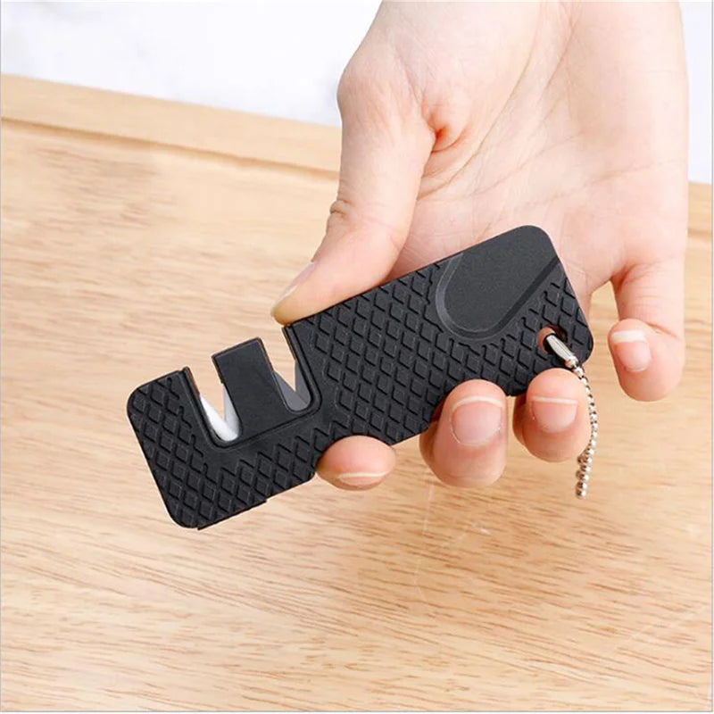 Pocket Knife Sharpener – Ceramic, Diamond & Carbide Tool Knife Sharpener Zpaxo