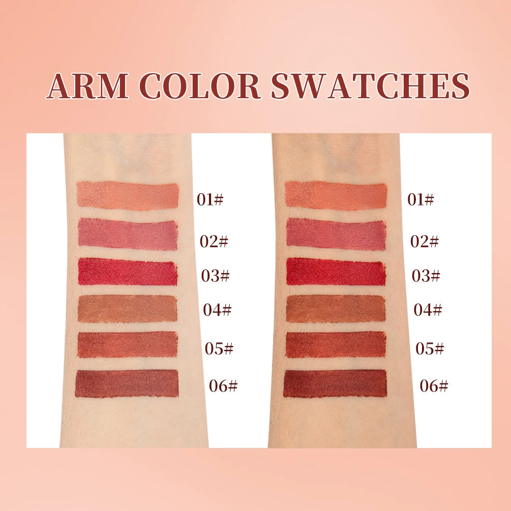 Matte Lip Gloss Long-lasting Waterproof Non Stick Cups Enhances