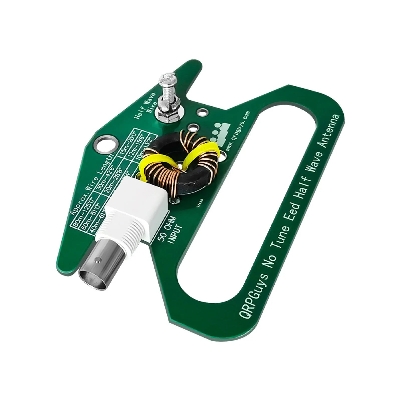 Portable 50 Ohms No Tune End Fed Half Wave Antenna Single-band