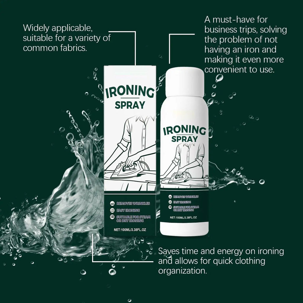 Spray Starch Ironing Clothes Anti Static Wrinkle Cotton Linen Silk
