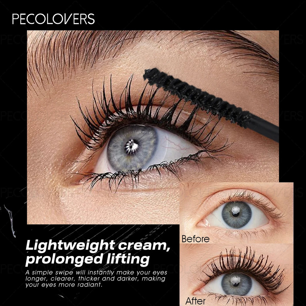 1PC Waterproof 5D Fiber Eyelash Mascara | Long-lasting, Sweat-proof Formula for Voluminous, Lengthened, and Curly Lashes Zpaxo