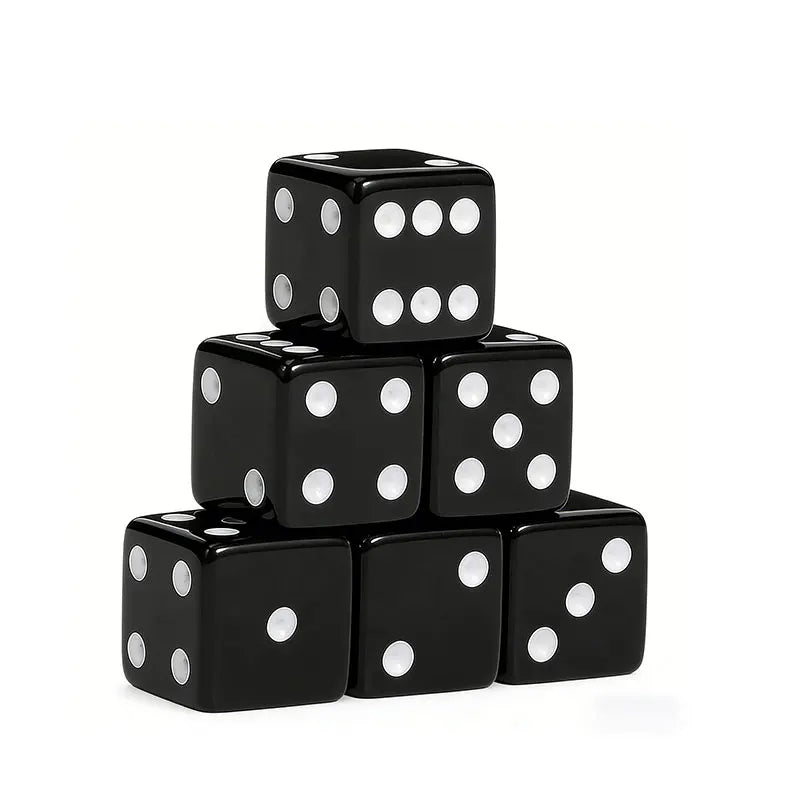 Casino Craps Dice Sets Acrylic Large D6 Opaque Bulk Board Games