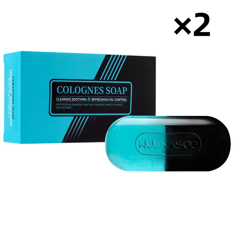 Dual Color Handmade Soap – Oil Control & Exfoliating Bar Handmade Soap Bar Zpaxo Soap-2pcs