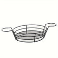 French Fries Basket Snack Fried Chicken Stainless Steel Metal Kitchen