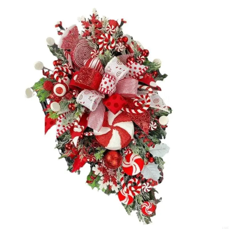 Festival Holiday Wreath Not Toxic Candy Design All Season Indoor