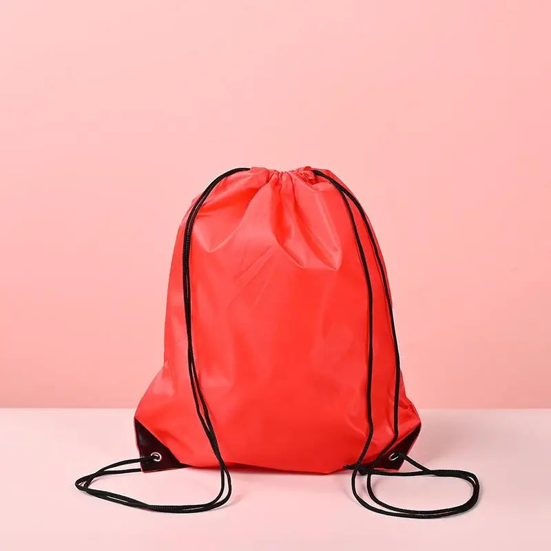 Robust Fashionable Fitness Storage Rucksack Nylon Oxford Pocket Tote Zpaxo Red