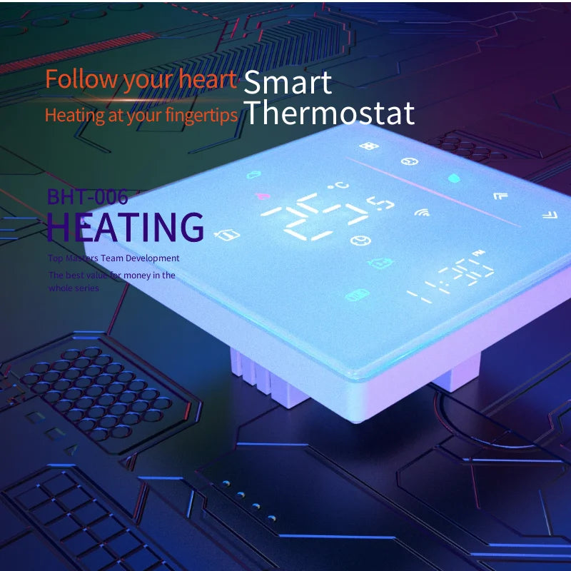 Wifi Heating Thermostat Warm Floor Gas Boiler Digital Temperature Controller 220V Tuya Smart Life Alexa Google Home Assistant Zpaxo