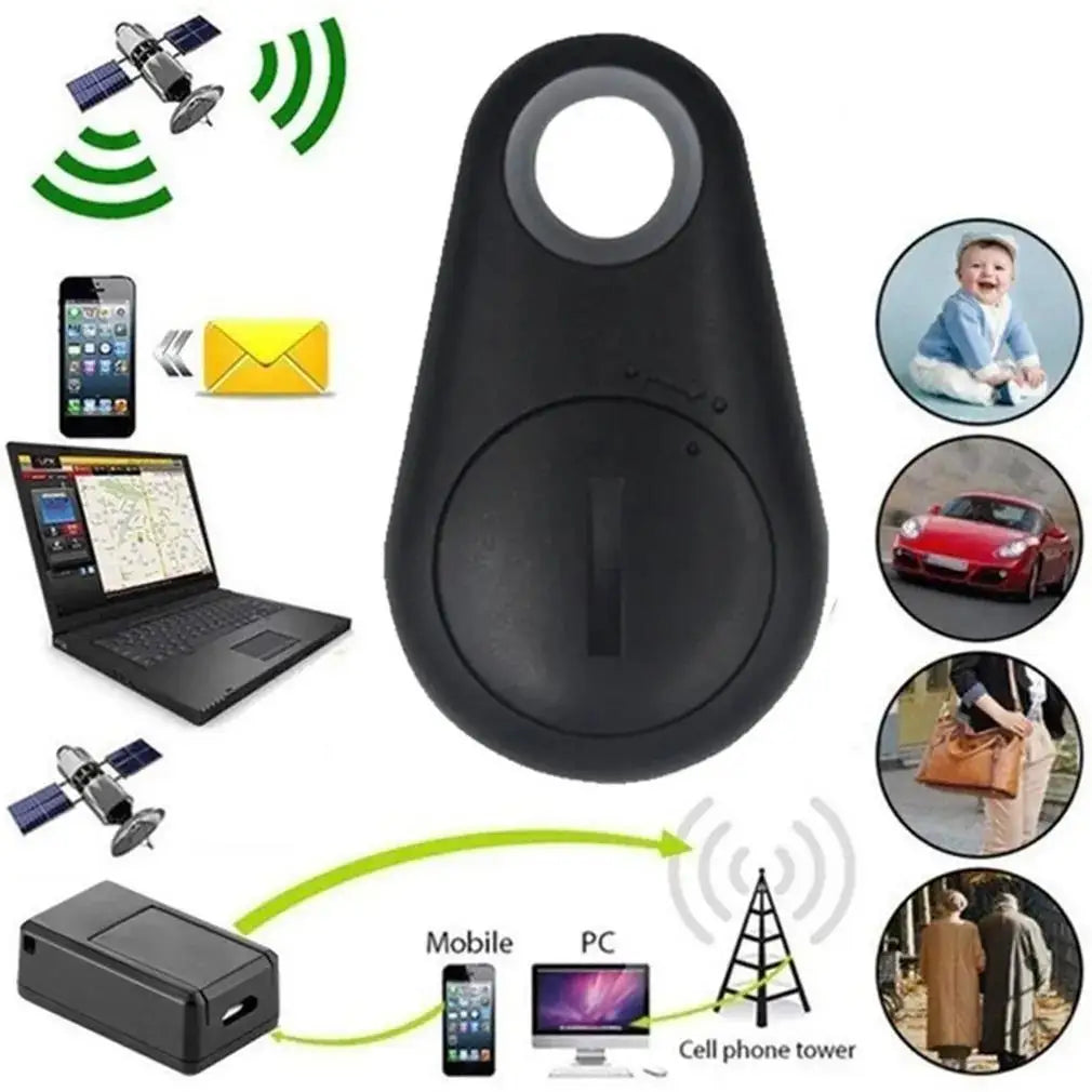 1 Mini GPS Tracker Bidirectional Alarm Keychain Finder Phone Anti Zpaxo