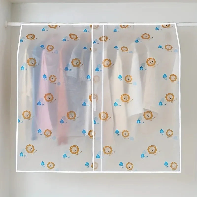 Translucent Dust-Proof Clothing Cover | Wardrobe Hanging Bag Garment Dust Cover Zpaxo