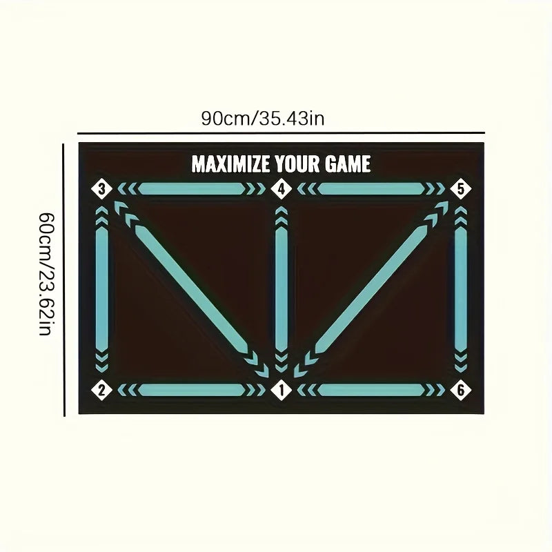 Football Footwork Training Mat – Ball Control & Home Practice