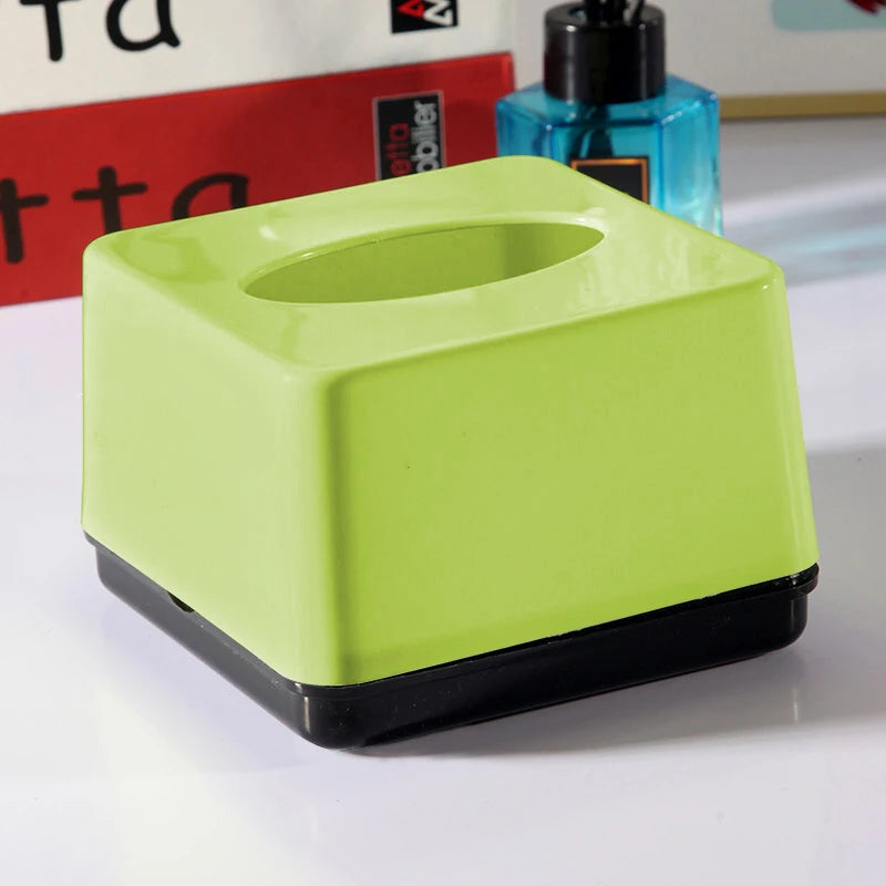 Modern Plastic Square Tissue Box Cover Holder-decorative Holder
