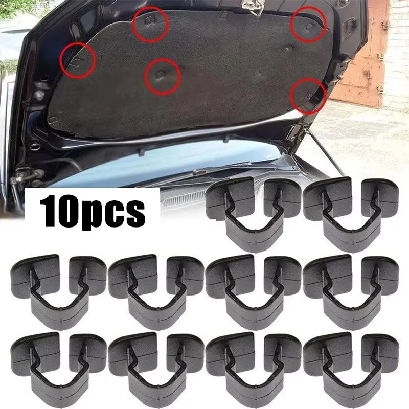Hood Insulation Rivet Clips for VW Polo Tiguan Passat SEAT Skoda