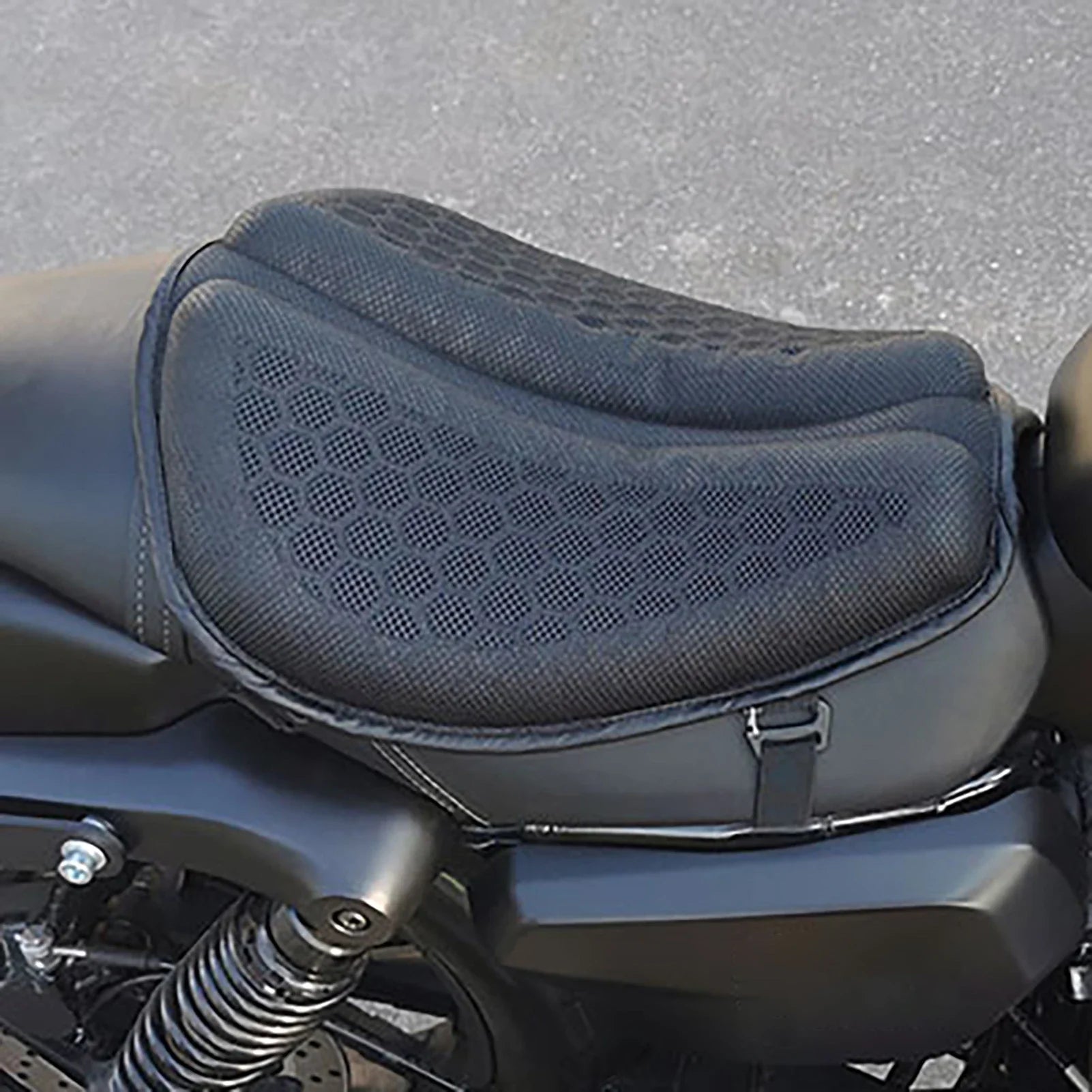 Motorcycle Inflatable 3D Air Seat Cushion – Anti-Slip Ride Pad