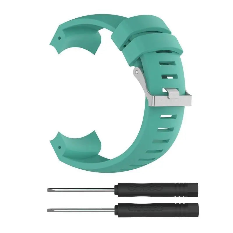652F Quick Release Watch Replace Accessories Silicone Band Bracelet for Core ALU Black Anti-scratch Straps Zpaxo