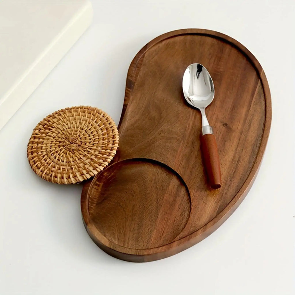 Tray Coffee Table Wooden Decorative Serving Boards Breakfast Home