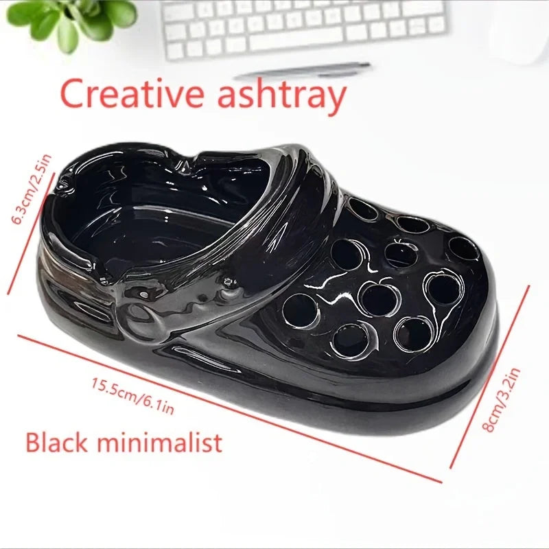 Creative Ceramic Ashtray Home Living Room Coffee Table Hotel Trendy Zpaxo