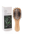 Portable Pocket Hair Comb Mini Hair Brush Salon Styling Small Travel Wide Tooth Comb Wood HairBrush Airbag Head Massage Brush Zpaxo Mini Hair Brush China Mainland