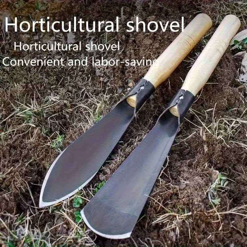 Durable Metal Shovels Garden Tool Weeding Digging Transplanting