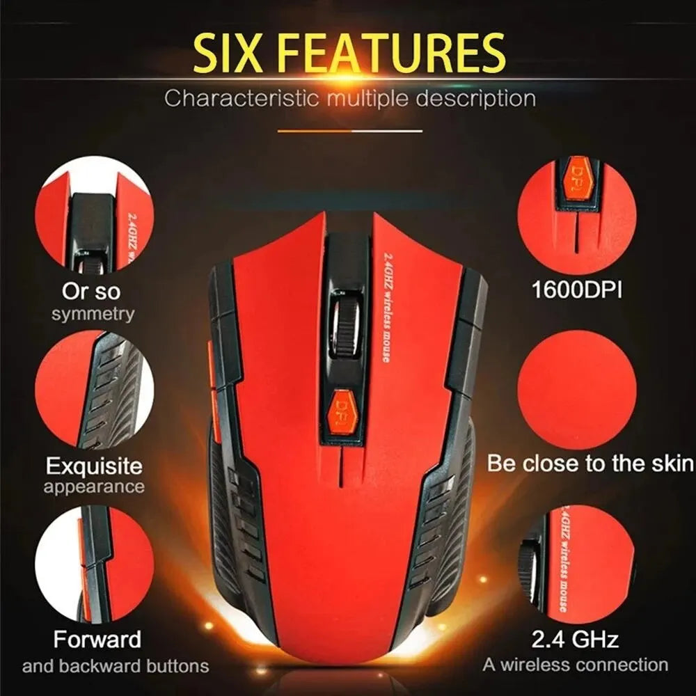 113 Wireless Mouse 2.4G Portable Game Home Office Desktop Laptop Universal Color Photoelectric Zpaxo