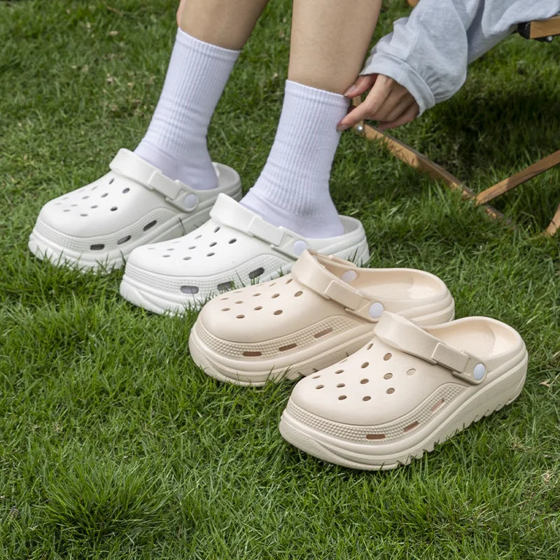Women Home Slippers Garden Clogs Shoes Men's Sandals Flip Flops