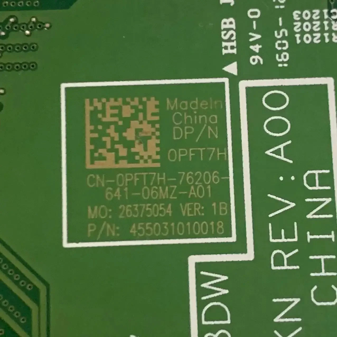 Inspiron 14 3458 Motherboard System Board Integrated Intel Graphics