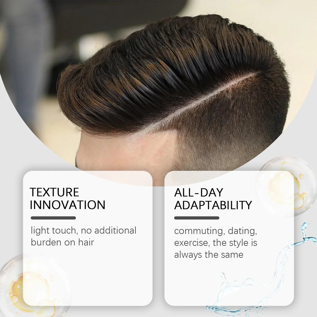 Matte Hair Styling Creams Reducing Dryness Non-greasy Prevents Frizz Increasing Volume Hair Fluffy and Voluminous Shaping Paste Zpaxo