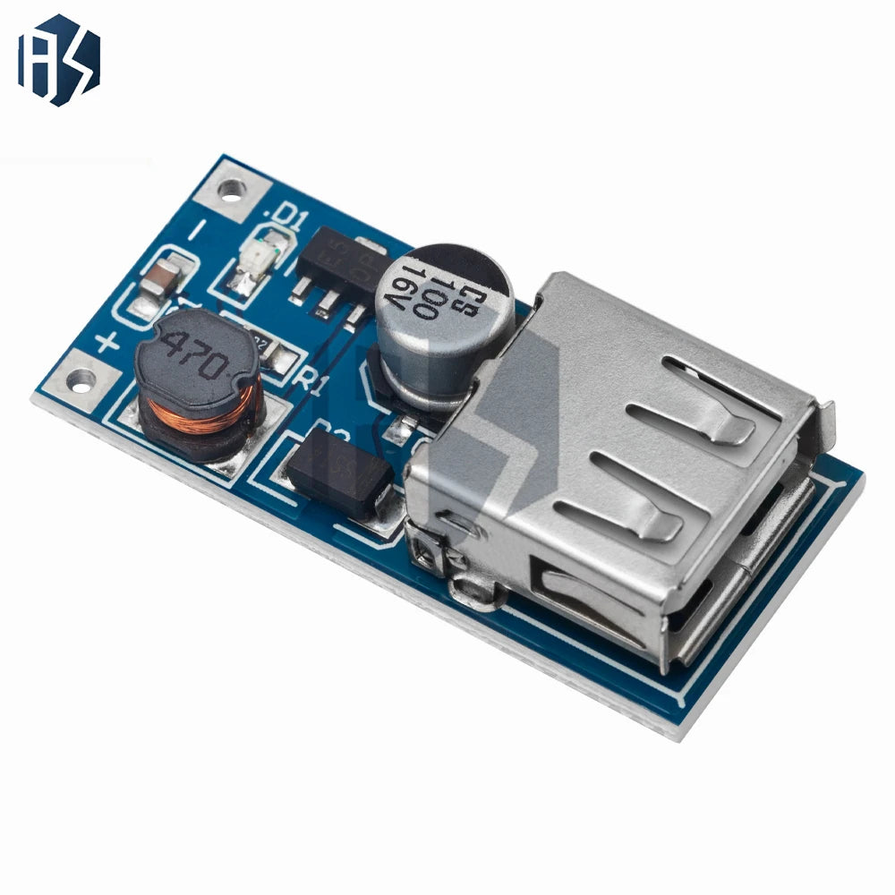 0 9V-5V 5V 600mA DC-DC Step-up Boost Converter Module Ultra-low Zpaxo