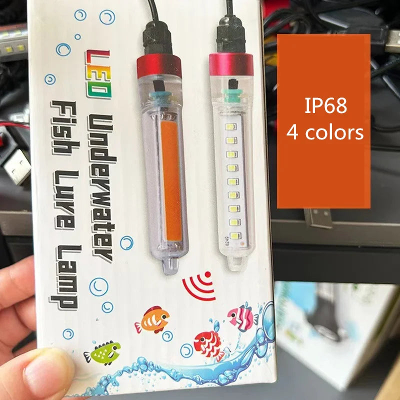 SHINEKNOT 20W LED Underwater Fish Lure Light | 4 Colors IP68 Underwater Fishing Light Zpaxo