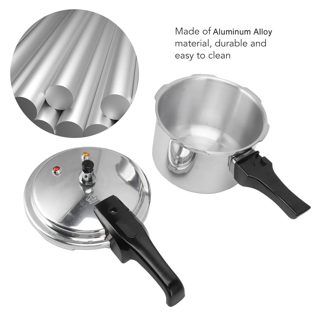 3 Liter Aluminium Alloy Pressure Cooker Bottom Mini Gas Stove