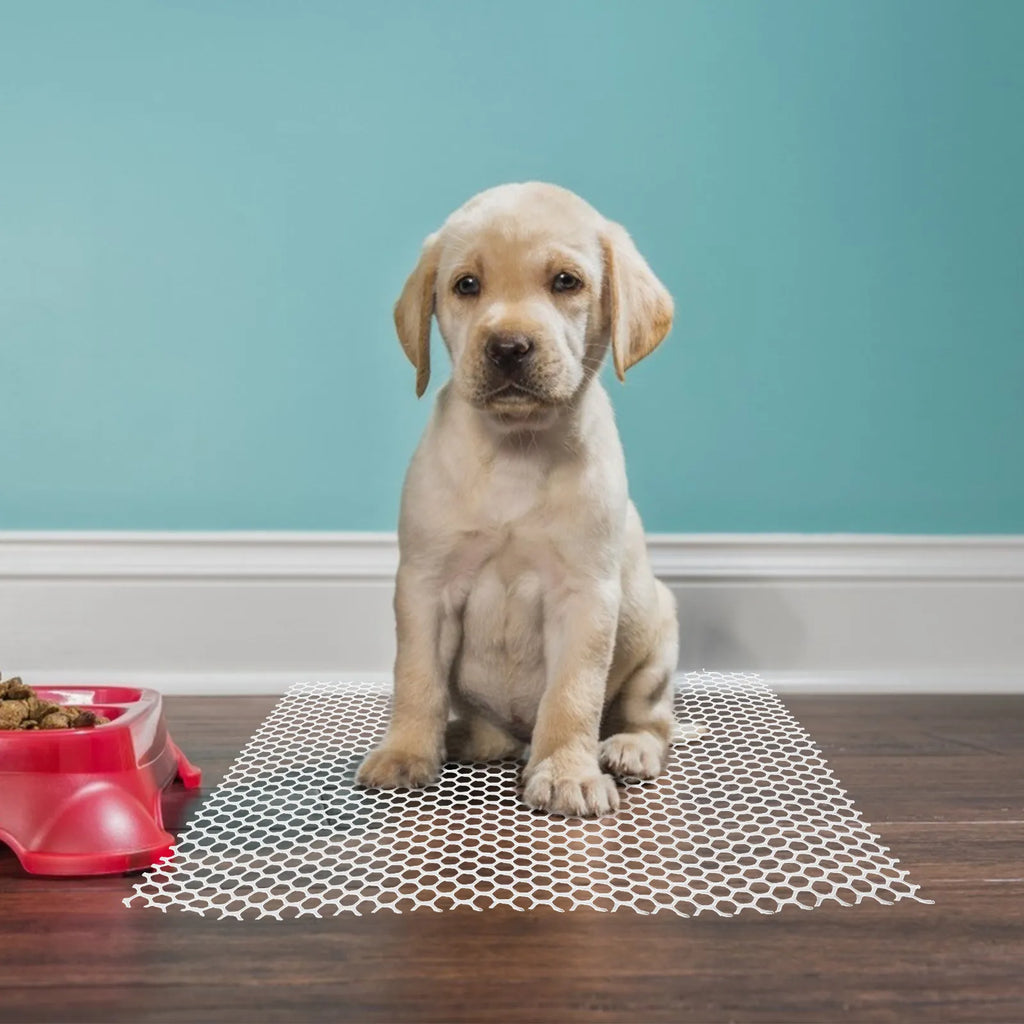 Protective Pet Cage Mat Hollow Mesh Design Anti-skid Wear Resistant