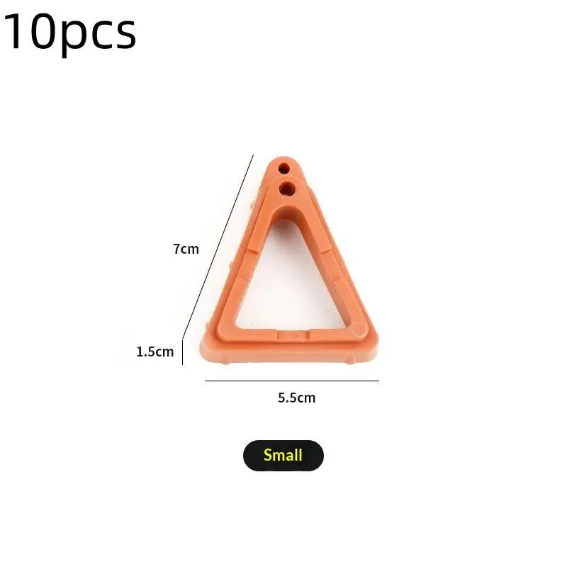 ▶10/30 Pcs Plant Pot Feet Flower Pot Risers Stand With Holes Drainage Saucer Pads Prevent Root Rot For Indoor Outdoor Plants Zpaxo S10PCS Brown