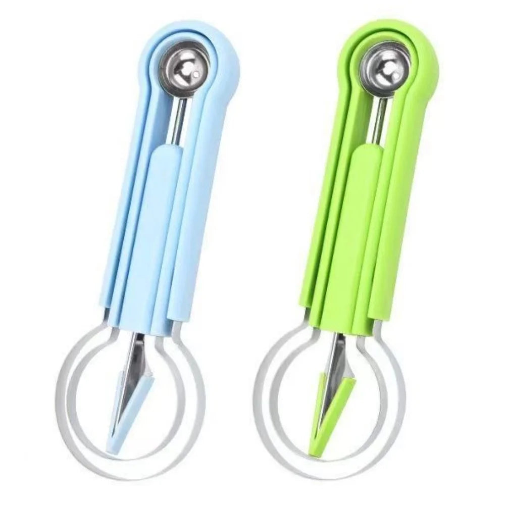 Three-in-one Fruit Slicer Suitable Slicing Scooping Carving Fruits It Zpaxo