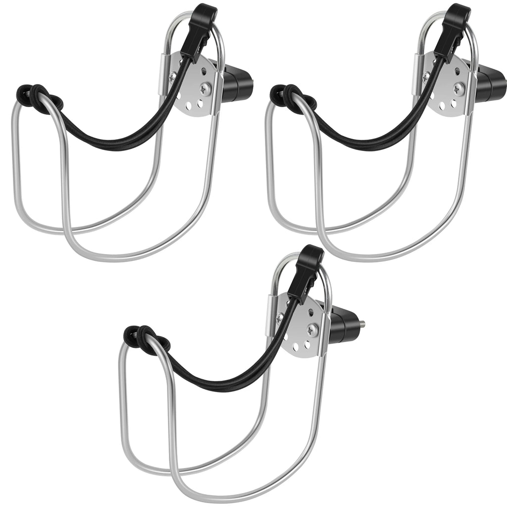 Horseshoe Life Buoys Swimming Ring Holder Boat Grade Stainless Steel 316 Ship Buoy Bracket Lifebuoy Bracket Durable Accessorie Zpaxo 3PCS