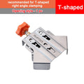90° Right Angle Corner Clamp – Stainless Steel Woodworking Tool Corner Clamp Zpaxo 1PC Opening style