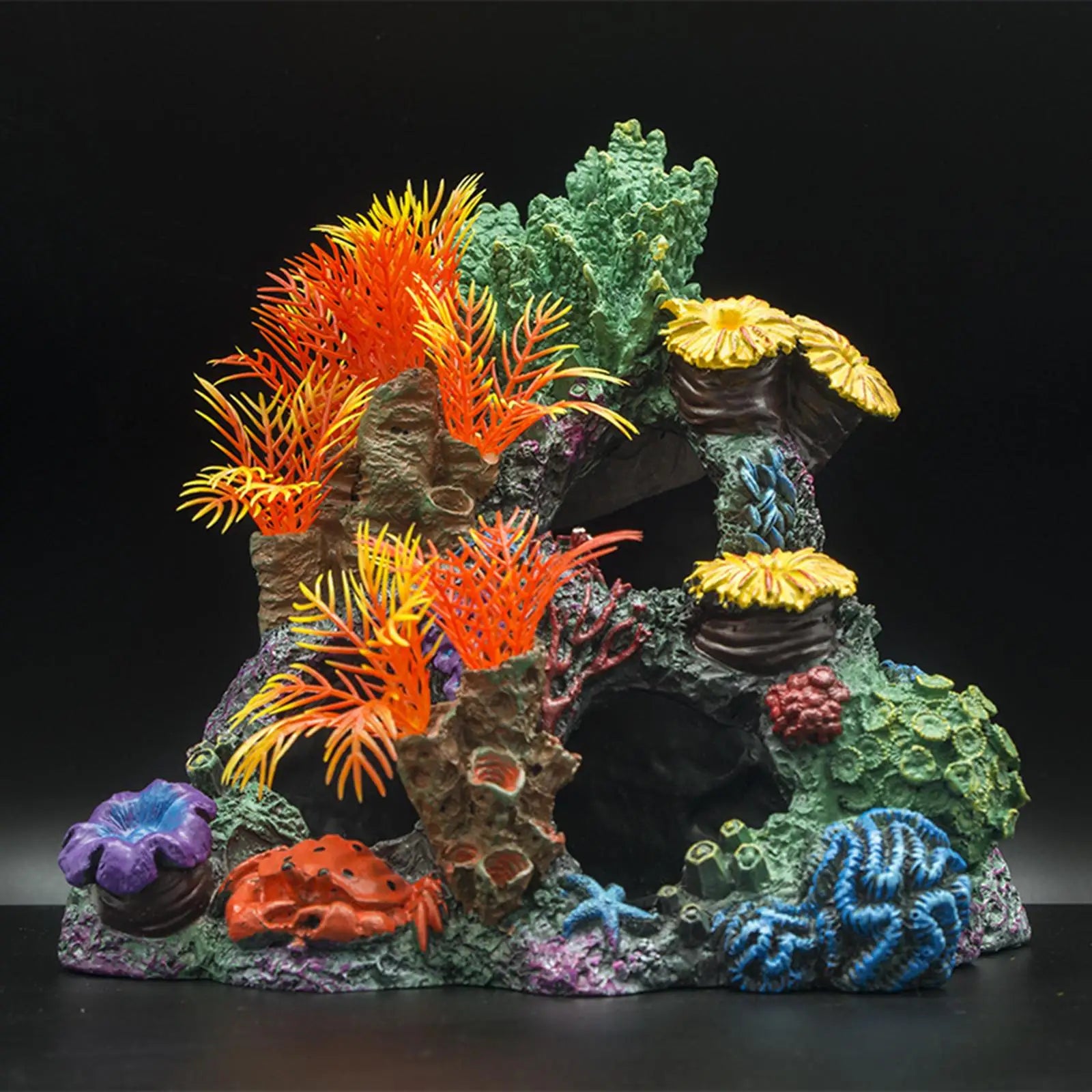 Artificial Coral Simulation Home Furnishings Plants Supplies Resin Aquarium Coral Decor Saltwater Fish Tank Landscaping Zpaxo Colorful