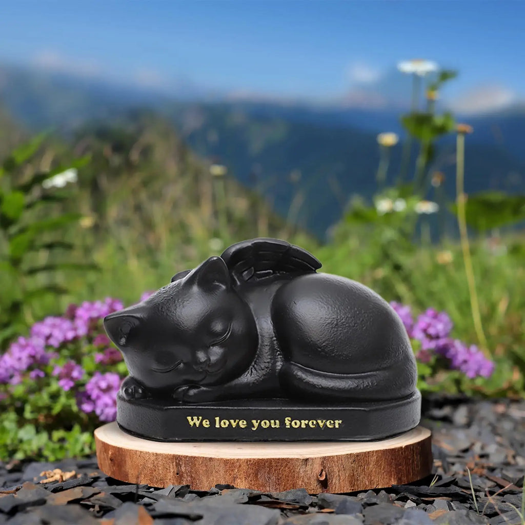 Pet Urns Loose Memorial Pets Gift Sympathy Retain Memories Cremation Memorial Urn for Living Room Home Backyard Lawn Indoor Zpaxo for Cat
