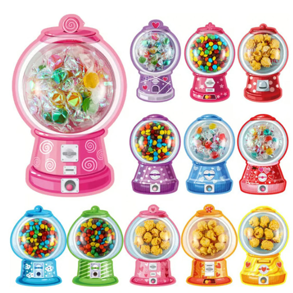 36 Candy Cards Funny Valentine Greeting Plastic Domes Party Exchange