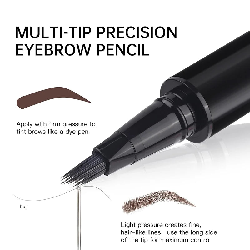 Liquid Waterproof Eyebrow Tattoo Pencil Makeup Pen Microblading Zpaxo