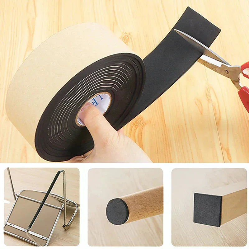 Self-adhesive Furniture Leg Protective Pad Anti-slip Mute Mat Floor Zpaxo