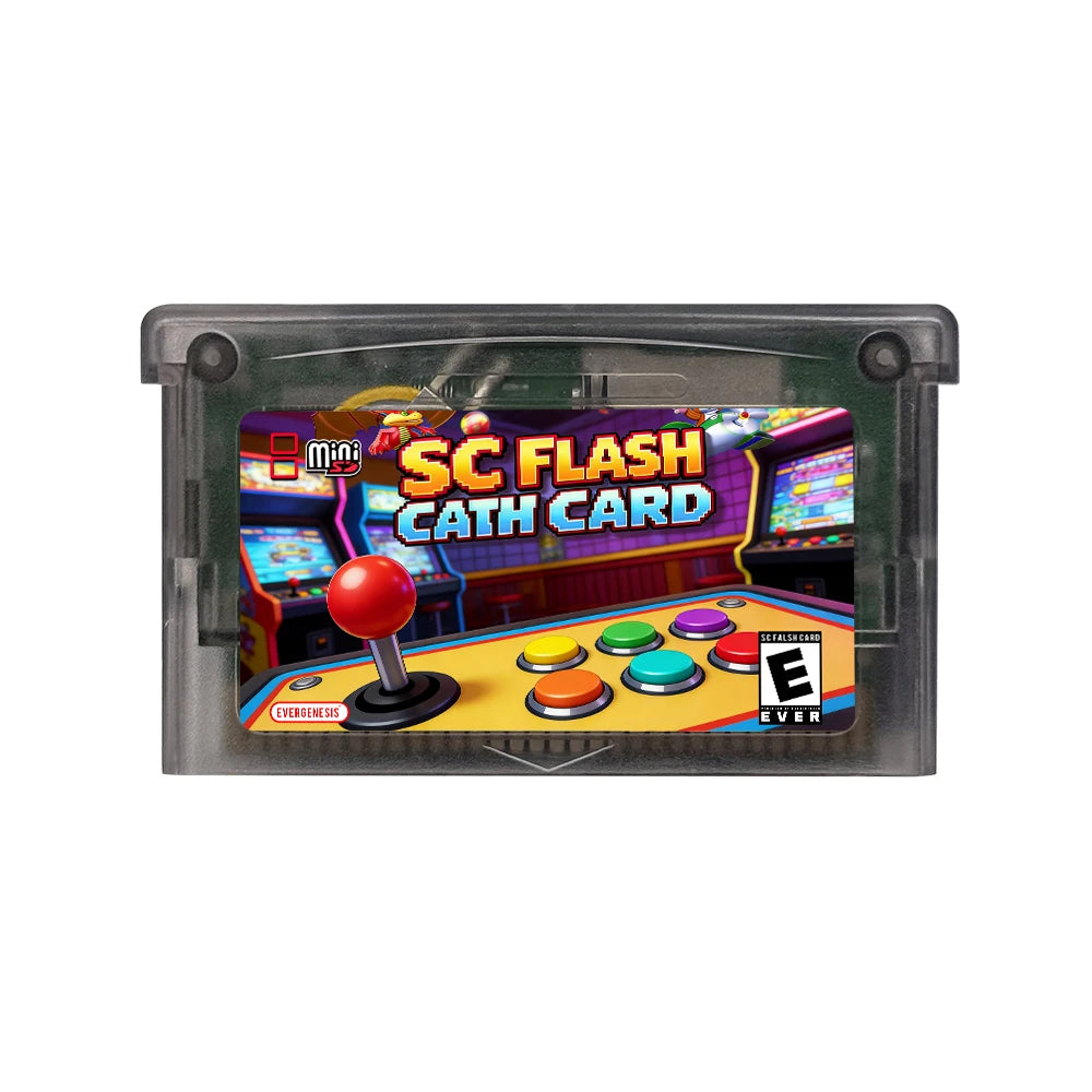 New 5000 in 1 SCFW V2.0 Mini SC Flash Card with 8G TF Card & Adapter for GBA GBC GB NES NDS Game Card Game Console Accessories Zpaxo