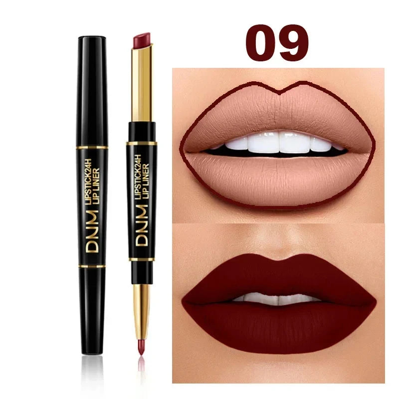 1 Non-stick Cup Long Lasting Lipstick Lip Liner Waterproof Matte Lips Zpaxo