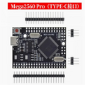 Mega2560 Pro ATmega2560-16AU USB CH340G Intelligent Electronic Development Board Zpaxo TYPE-C