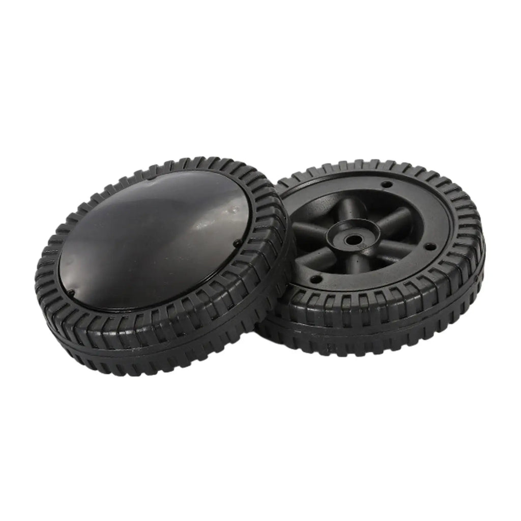 6-Inch BBQ Grill Replacement Wheels 2-Pack – Easy Install Grill Replacement Wheels Zpaxo