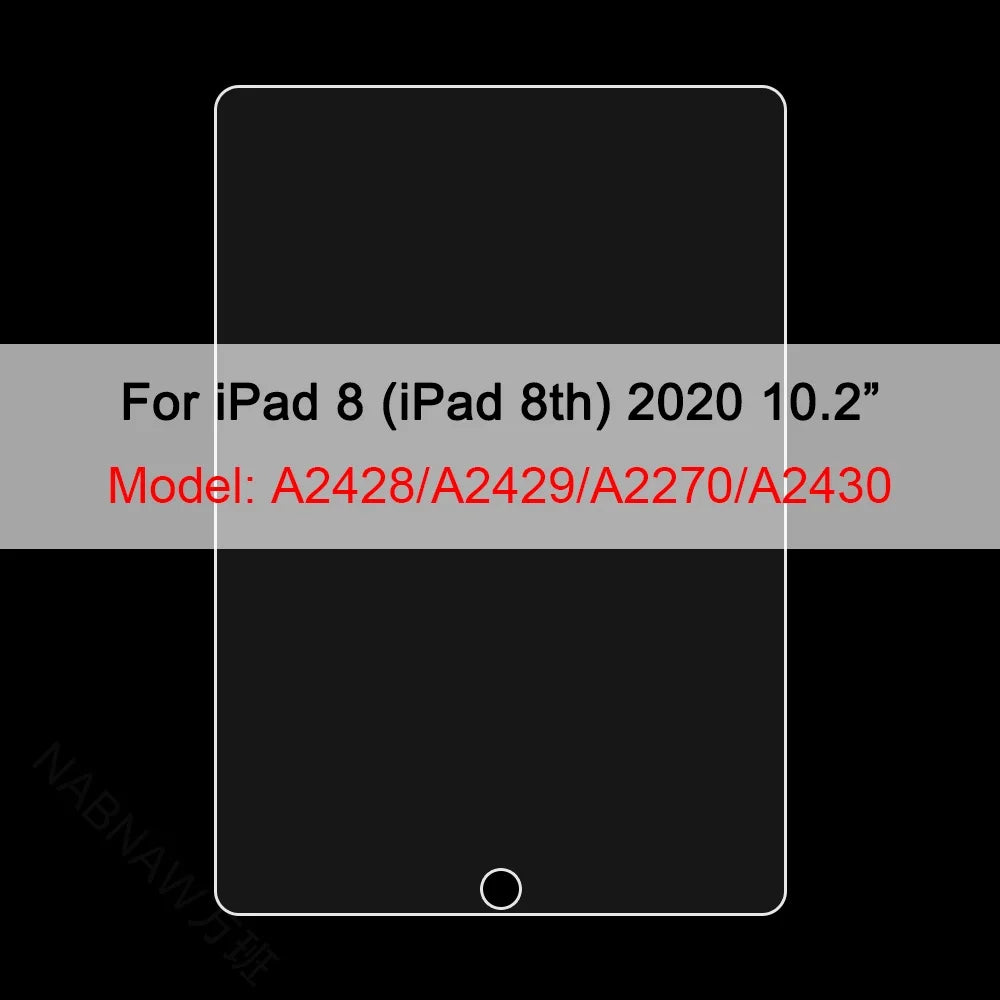 3pcs Tablet Drawing PET Film Touch Sensitive For iPad 10th 9th 8th 7th Mini 6 Air 5 4 Pro 11 Screen Protector Desktop Accessory Zpaxo 8th