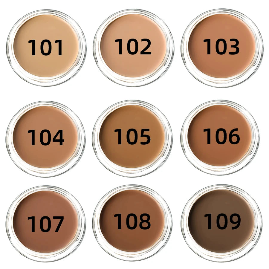 9-Color Coverage Foundation Concealer Cover Anti Dark Circle Freckle