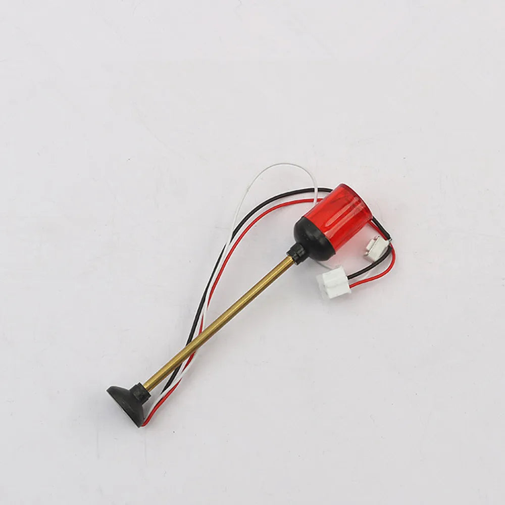 Henglong LED Flashing Warning Light Caution Lamp 3-18V 1 16 Version 6 Zpaxo Red Flat