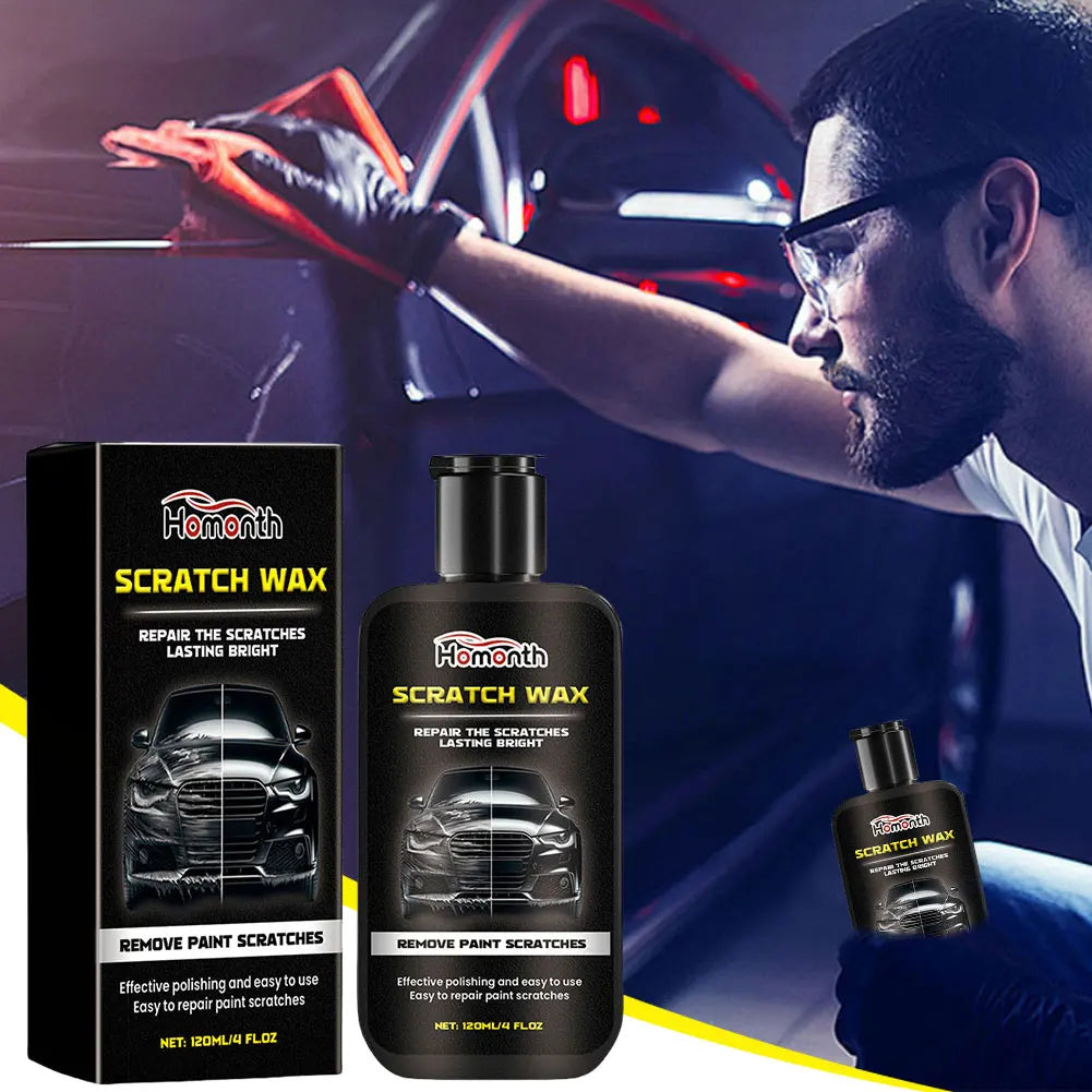 120ml Car Polish Scratch Remover Anti Scratch Car Scratches Repair Polishing Wax Automobile Glossy Shine Wax Paint Scratch Care Zpaxo